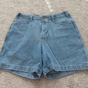 Vintage Dad Shorts Womens 6 High Waist A Line Retro Casual 90s